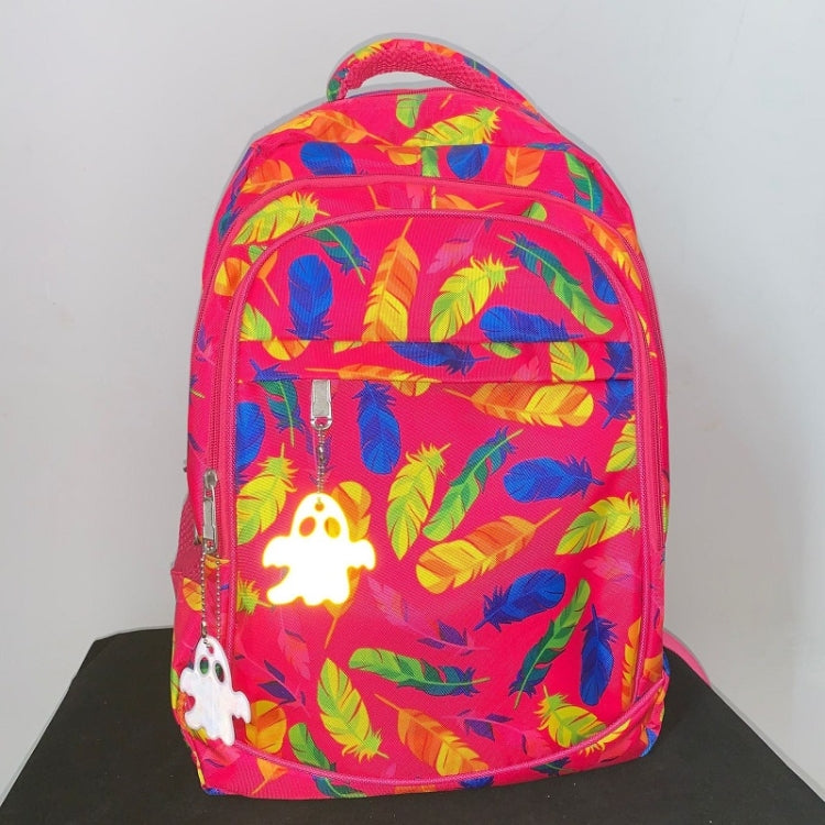 10 PCS Ghost Reflective Waterproof Pendant Student Schoolbag Night Riding Reflector Random Colour Delivery