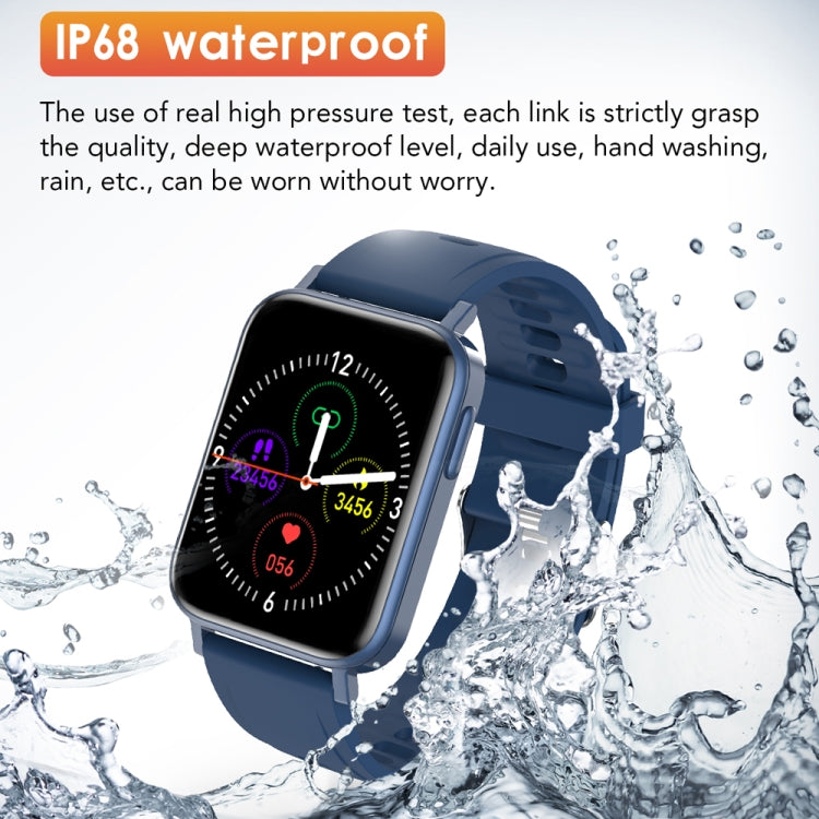 T10 Pro 1.65 Inch Smart Bracelet Heart Rate Blood Pressure Oxygen Body Temperature Monitoring Dial Watch