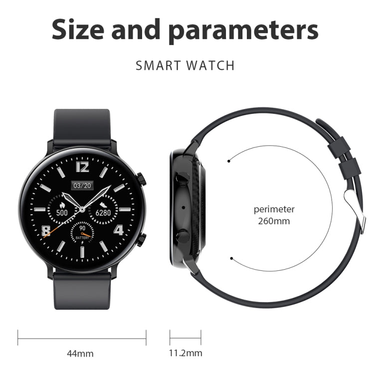 GW33 1.28 Inch Smart Bluetooth Call Watch Heart Rate Blood Pressure Oxygen Payment Music Bracelet