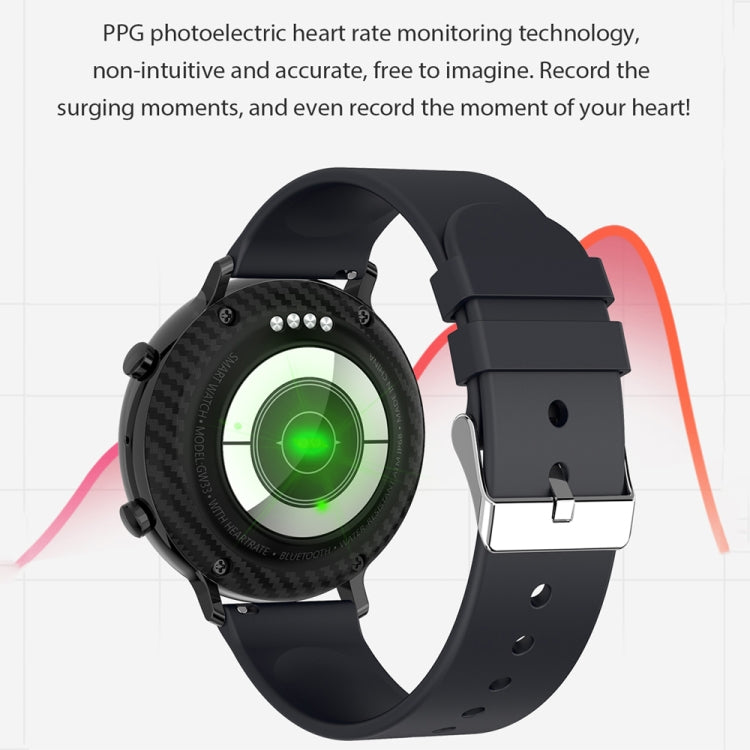 GW33 1.28 Inch Smart Bluetooth Call Watch Heart Rate Blood Pressure Oxygen Payment Music Bracelet