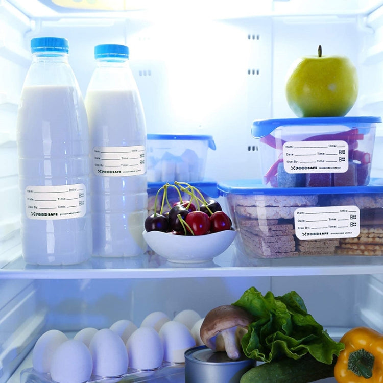 5 Rolls Food Refrigerated Storage Safety Date Marking Label Tearable Sticker, Size: 7.2x2.5cm