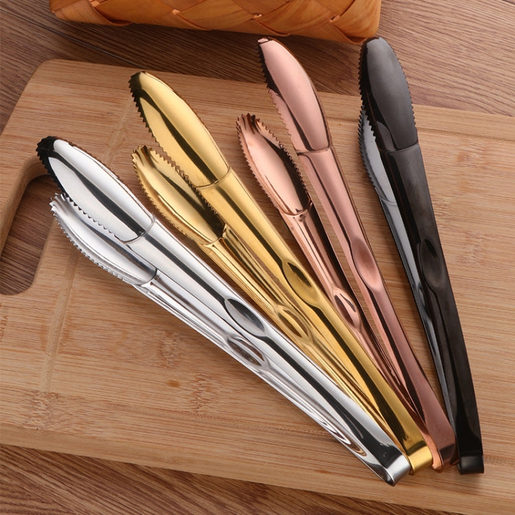 304 Stainless Steel Food Clip,Style: Ice Clip (Rose Gold)