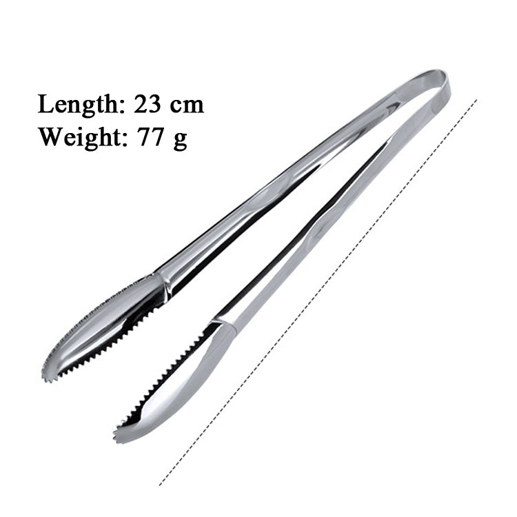 304 Stainless Steel Food Clip,Style: Ice Clip (Gold)