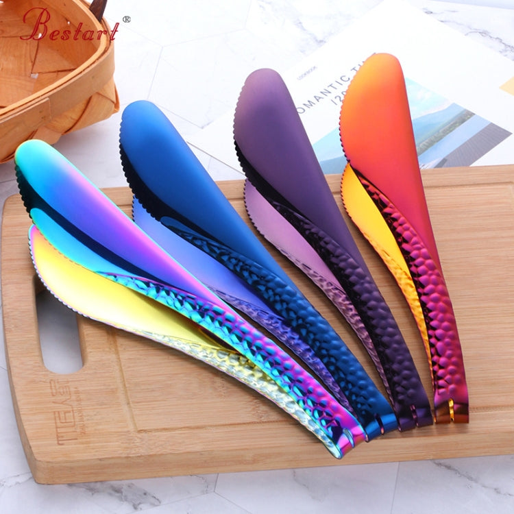 304 Stainless Steel Food Clip,Style: Serpentine Bread Clip (Blue)