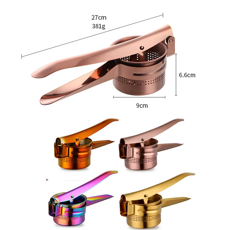 Stainless Steel Manual Juicer Detachable Juicer Commercial Large Capacity Fruit Juicer Magic Red
