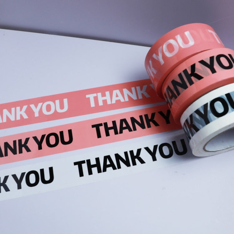 2 Rolls Packed Express Thank You Sealing Tape