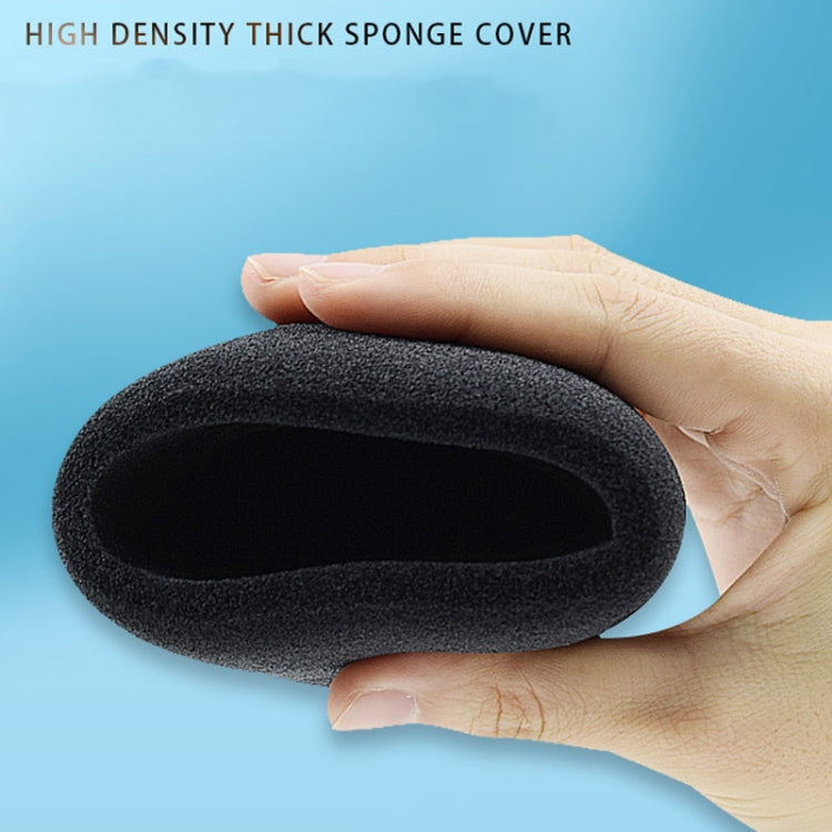 2 PCS Suitable For Audio-Technica AT2020/ATR2500/AT2035 Microphone Sponge Cover Blowout And Windproof Microphone Cover(Black)