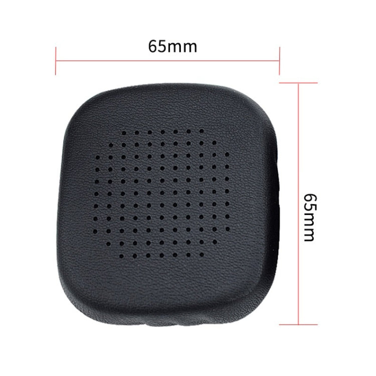1 Pairs Headphone Sponge Cover Earmuff Leather Sleeve For Logitech UE5000(Black Blue Sponge)