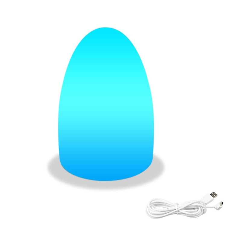 3W Alexa Voice Control Smart Light WIFI Mobile Phone APP Atmosphere Night Light, Specification: 10x15cm (Egg Light)