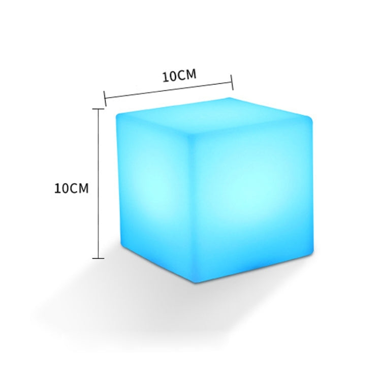 3W Alexa Voice Control Smart Light WIFI Mobile Phone APP Atmosphere Night Light, Specification: 10x10cm (Cube)