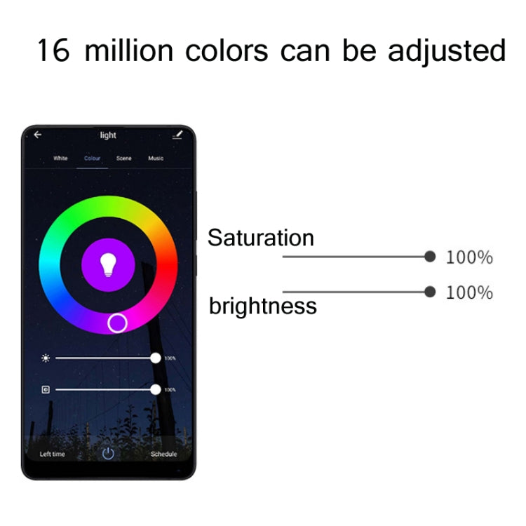 3W Alexa Voice Control Smart Light WIFI Mobile Phone APP Atmosphere Night Light, Specification: 10x10cm (Cube)