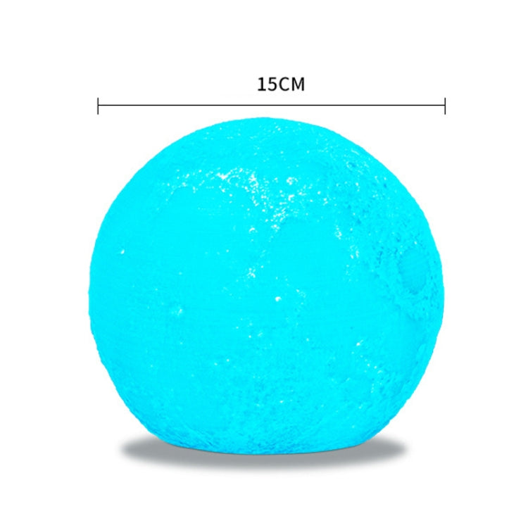 3W Alexa Voice Control Smart Light WIFI Mobile Phone APP Atmosphere Night Light, Specification: 15cm (Moonlight)