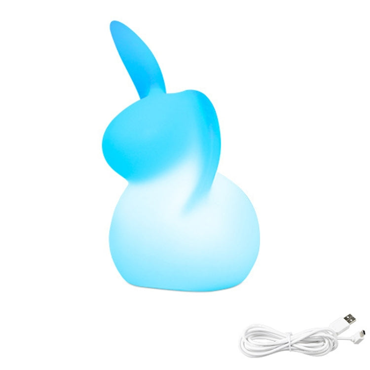 3W Alexa Voice Control Smart Light WIFI Mobile Phone APP Atmosphere Night Light, Specification:  14x18x27cm (B  Rabbit Lamp)