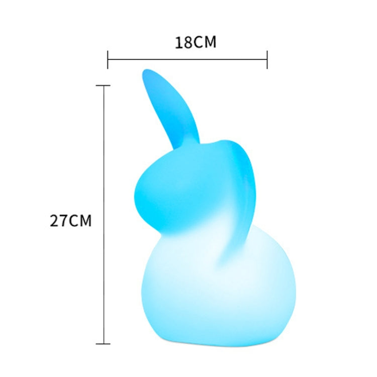 3W Alexa Voice Control Smart Light WIFI Mobile Phone APP Atmosphere Night Light, Specification:  14x18x27cm (B  Rabbit Lamp)