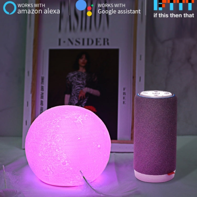 3W Alexa Voice Control Smart Light WIFI Mobile Phone APP Atmosphere Night Light, Specification:  14x18x27cm (B  Rabbit Lamp)