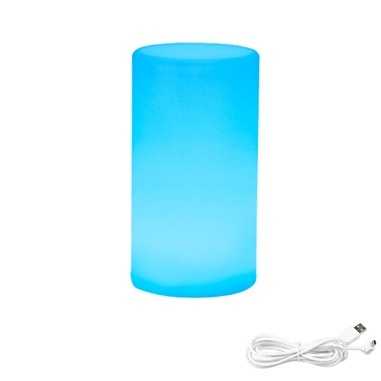 3W Alexa Voice Control Smart Light WIFI Mobile Phone APP Atmosphere Night Light, Specification: 10x20cm (Cylindrical Light)