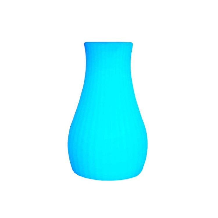 3W Alexa Voice Control Smart Light WIFI Mobile Phone APP Atmosphere Night Light, Specification: 10x20cm (Striped Vase Light)