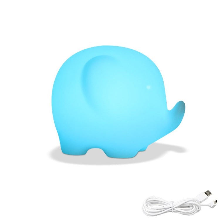 3W Alexa Voice Control Smart Light WIFI Mobile Phone APP Atmosphere Night Light, Specification: 17x20x16cm (Elephant)