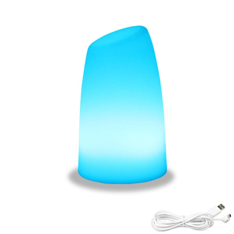 3W Alexa Voice Control Smart Light WIFI Mobile Phone APP Atmosphere Night Light, Specification: 12x20cm (Oblique Station Lamp)