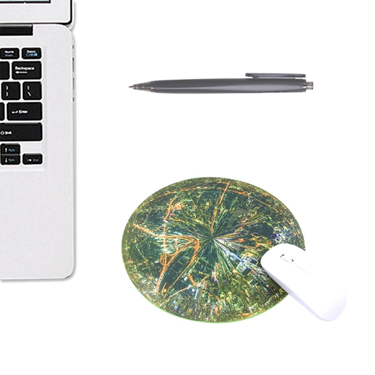 5 PCS Round Soft Rubber Planet Mouse Pad Computer Pad, Size: 250 x 250 x 3mm