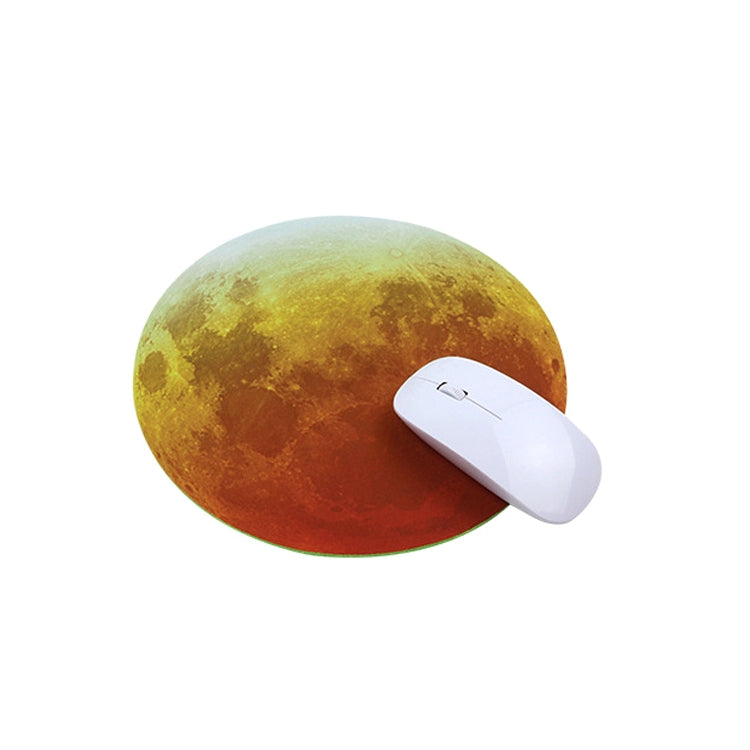 5 PCS Round Soft Rubber Planet Mouse Pad Computer Pad, Size: 250 x 250 x 3mm