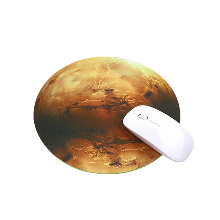 5 PCS Round Soft Rubber Planet Mouse Pad Computer Pad, Size: 250 x 250 x 3mm