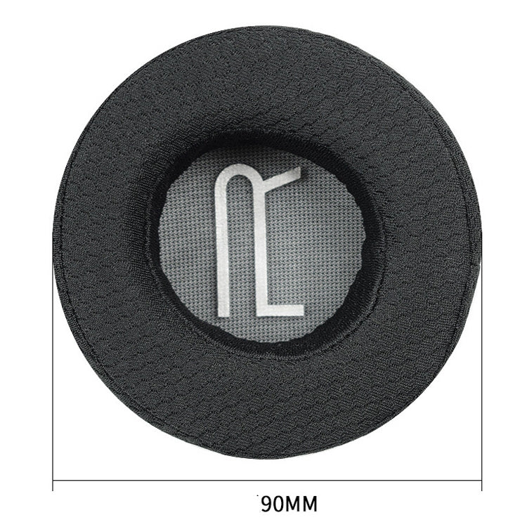 2 PCS Suitable for Plantronics RIG 400HX Gaming Headset Case Sponge Case(Black)