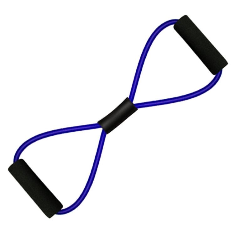 10 PCS Yoga Supplies 8-Word Tension Rope Tier Force Training To Make Chest Tube