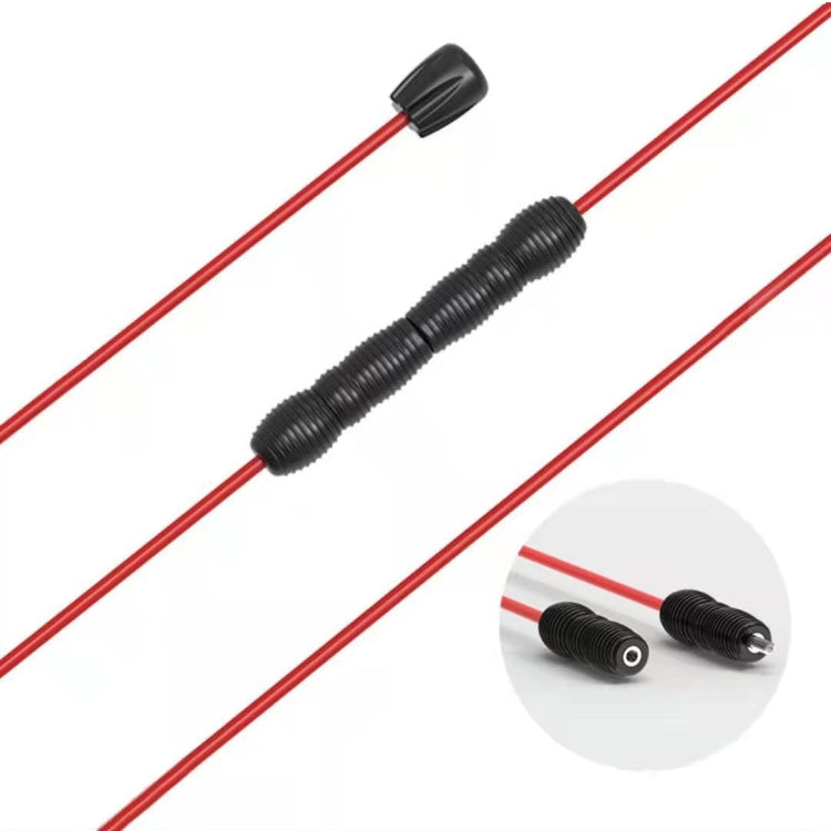 Fiberglass + Silicone Fitness Elastic Corps Training Tremor Stick(Detachable Reinforcement)