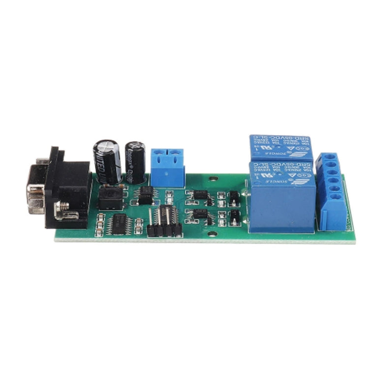 YYE-2 Single-Chip Serial Communication Dual-Way Relay Module Board Computer Control Switch PLC
