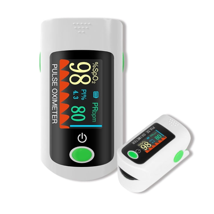 TFT Colorful Screen Fingertip Oximeter To Measure Human Blood Oxygen Saturation