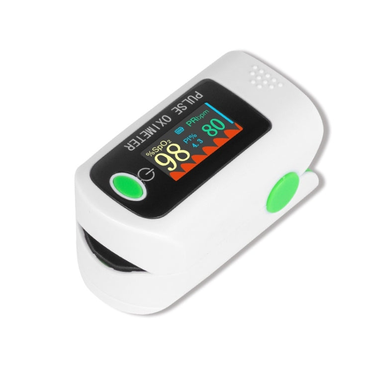 TFT Colorful Screen Fingertip Oximeter To Measure Human Blood Oxygen Saturation