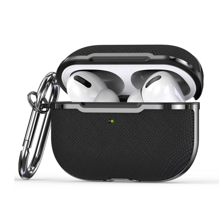 Plated Fabric PC Protective Cover Case For AirPods Pro