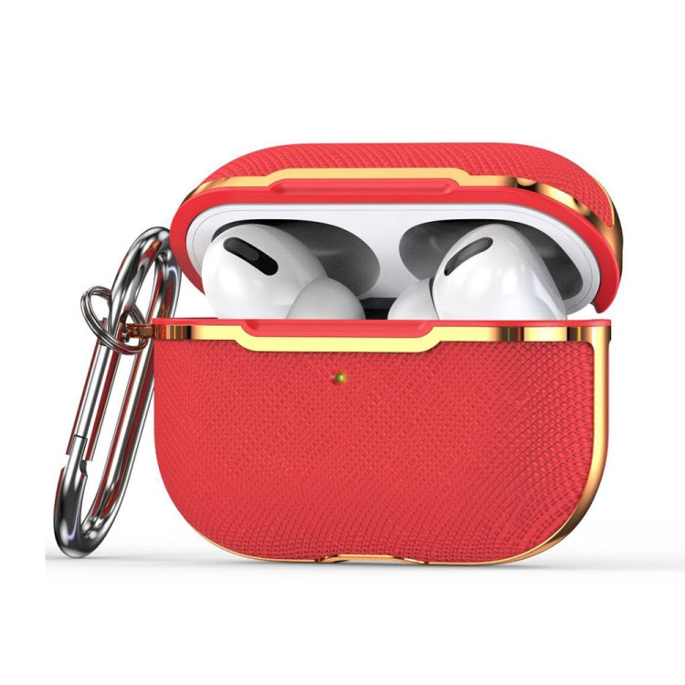 Plated Fabric PC Protective Cover Case For AirPods Pro