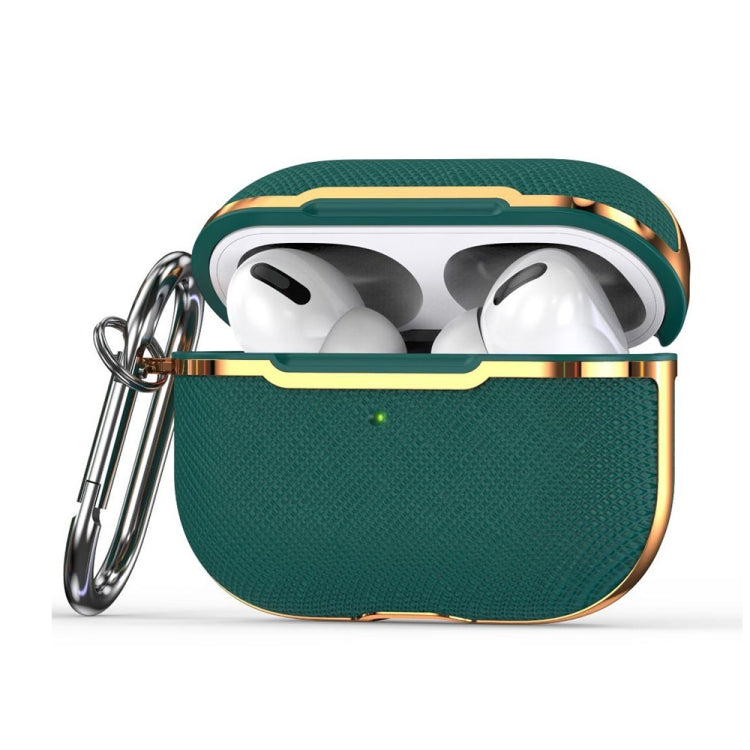 Plated Fabric PC Protective Cover Case For AirPods Pro