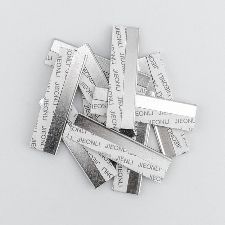 20 Boxes Eyebrow Trimming Blade Stainless Steel Eyebrow Scraper(10 PCS / Box)