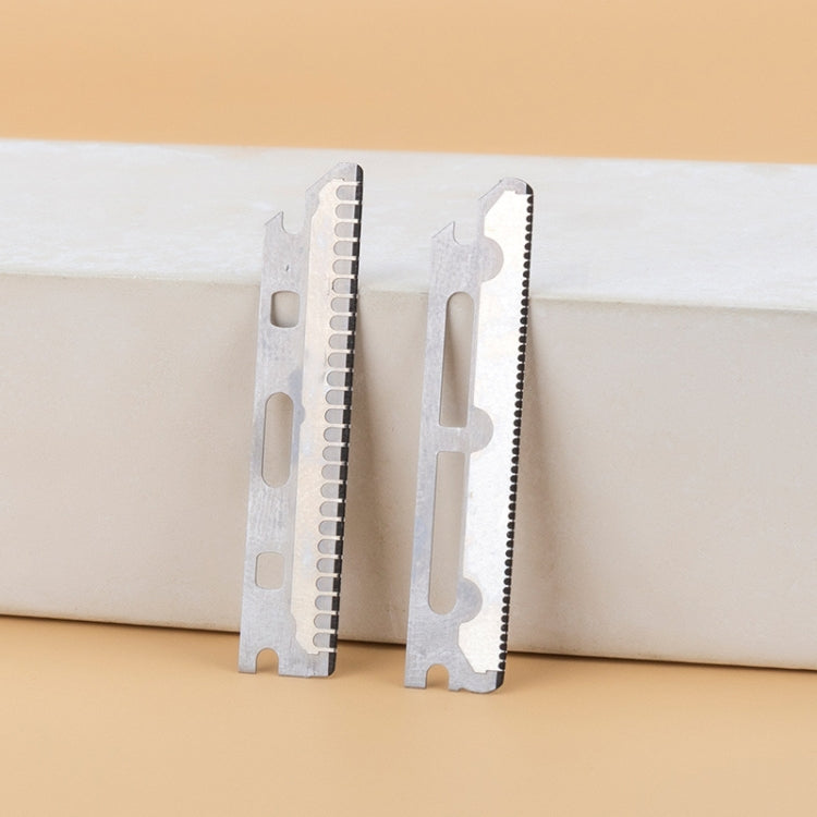5 Boxes Eyebrows Trimmer Replacement Blade Stainless Steel Eyebrow Knife Style: Width