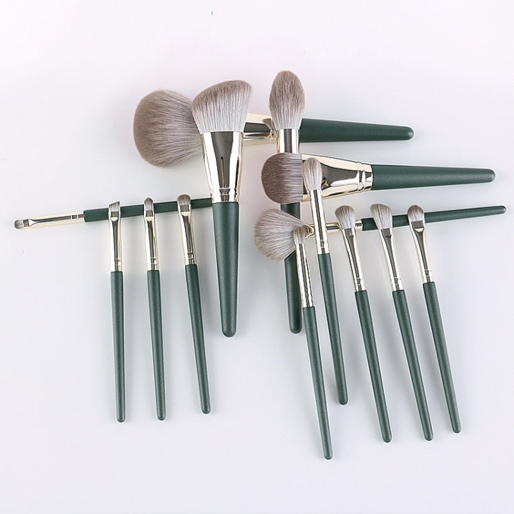 Soft Wooden Handle Makeup Brush Beauty Tools, Specification: 14 PCS Brush