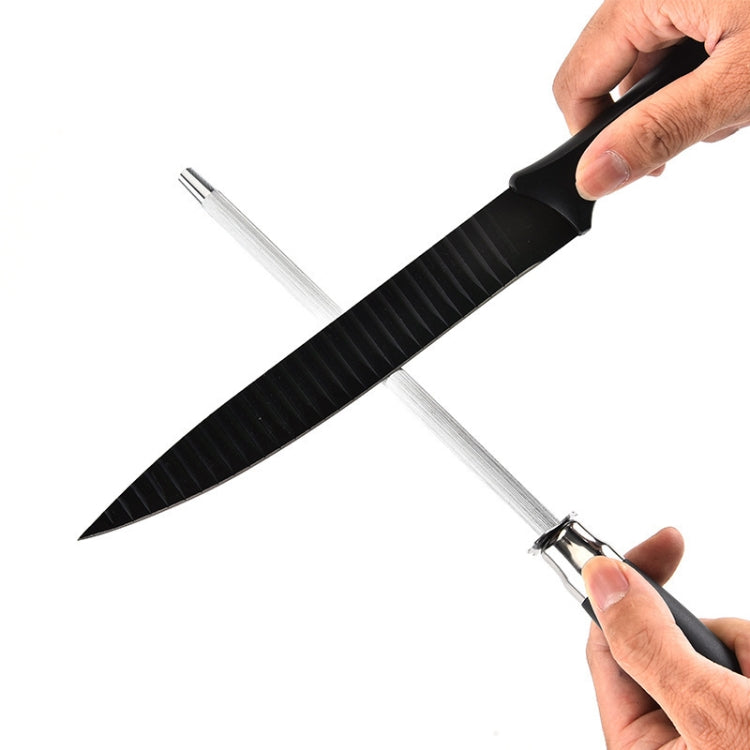 3 PCS Style 2 Grinding Rod Stainless Steel Kitchen Sharpening Tool