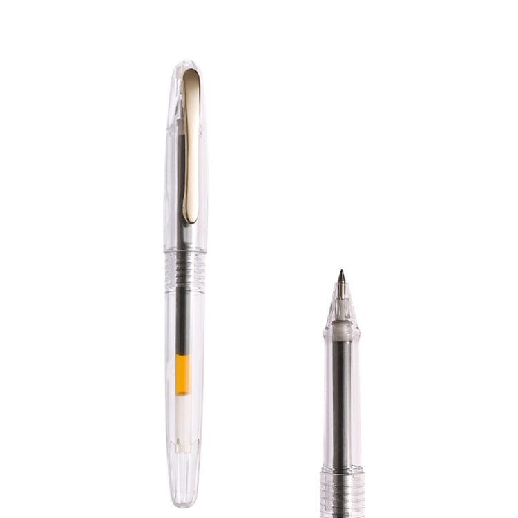 12 PCS Large-Capacity Neutral Pen Black 0.5mm Student Exam Pen Business Office Signature Pen