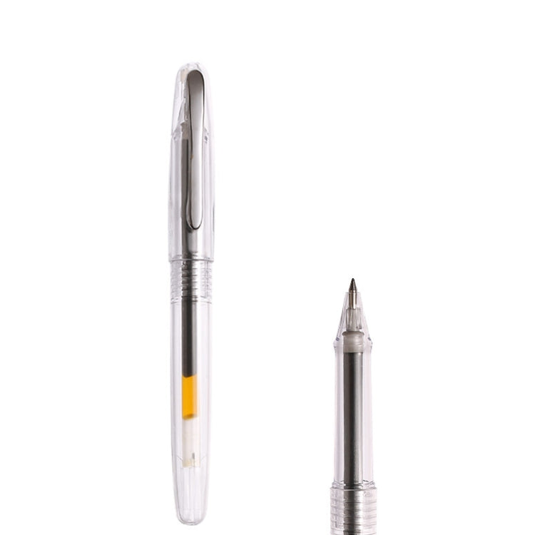 12 PCS Large-Capacity Neutral Pen Black 0.5mm Student Exam Pen Business Office Signature Pen