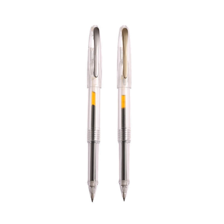 12 PCS Large-Capacity Neutral Pen Black 0.5mm Student Exam Pen Business Office Signature Pen