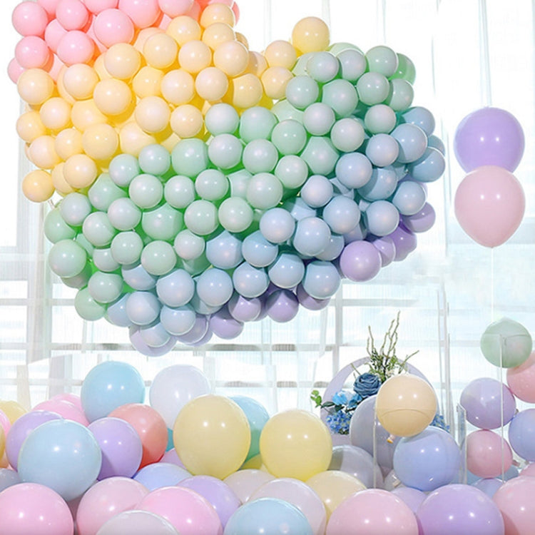 2 Bags Wedding Birthday Decoration Wedding Room Arrangement Macaron Latex Balloon(Mix Color)