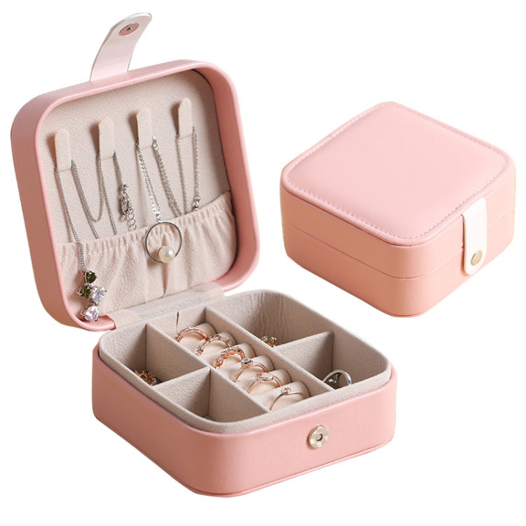 Single-Layer Portable Travel Simple Earring Jewelry Box