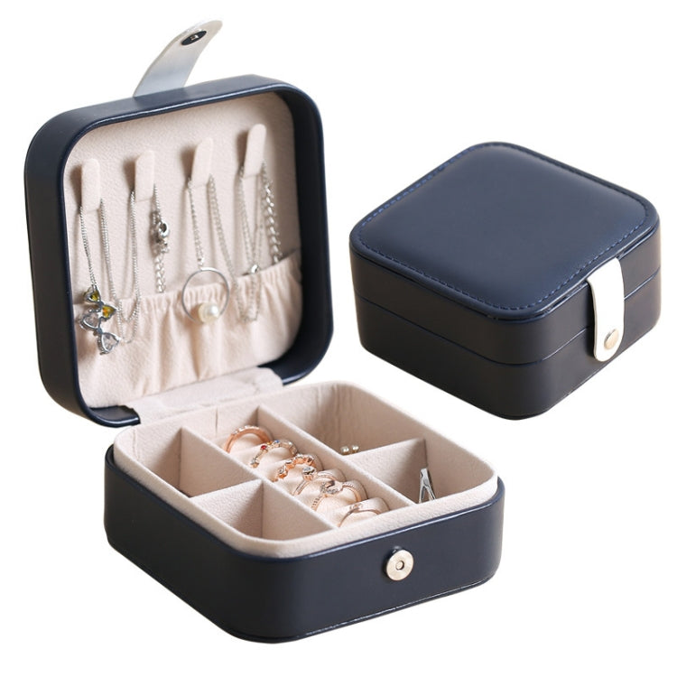 Single-Layer Portable Travel Simple Earring Jewelry Box