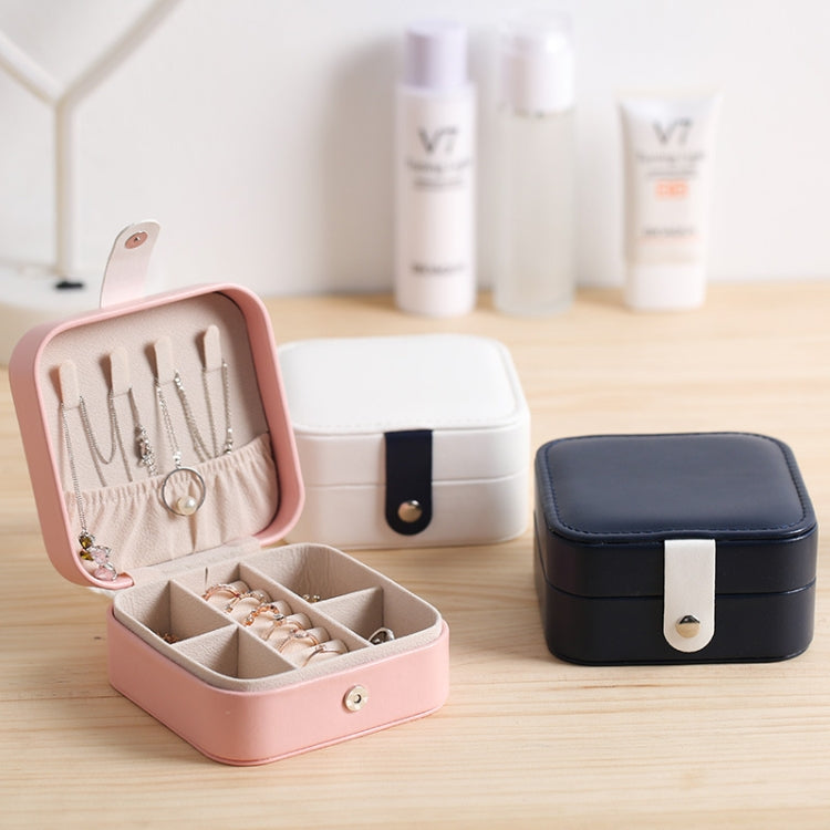 Single-Layer Portable Travel Simple Earring Jewelry Box