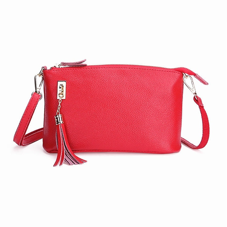 Ladies Fringed One-Shoulder Diagonal Bag Large-Capacity Casual Bag