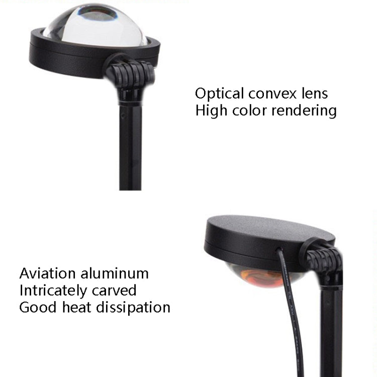 USB Sunset Lamp Live Background Projection Atmosphere Light