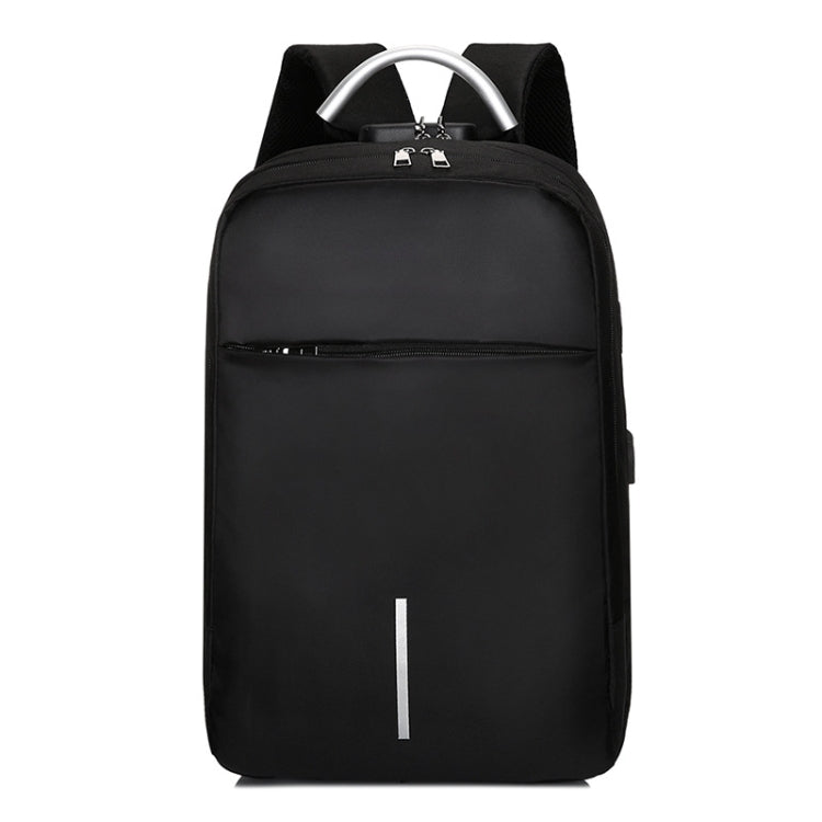 16 inch Men Password Lock Backpack Business Casual Anti-Theft Computer Bag With External USB Port
