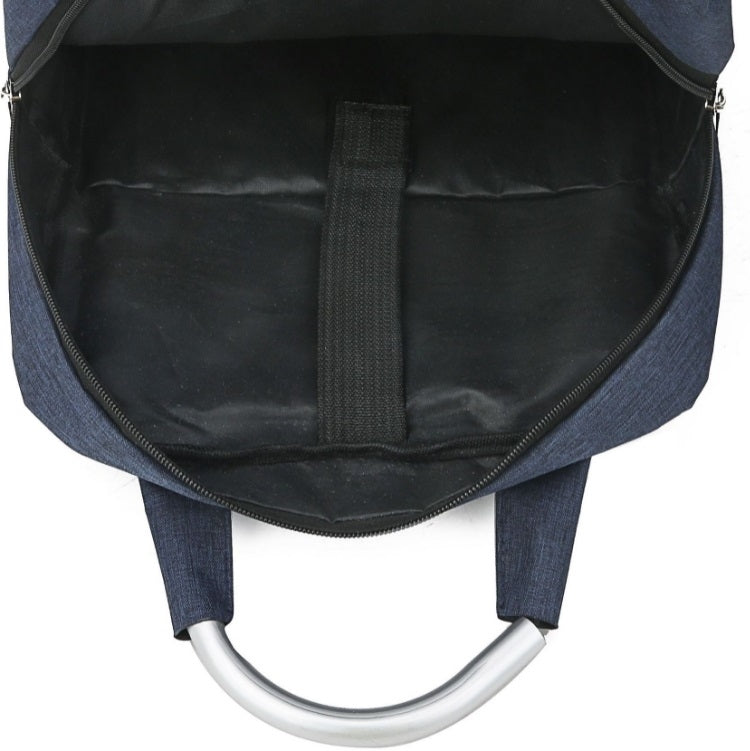 14 inch Business Computer Shoulders Backpack Travel Wear-Resistant Leisure Bag with External USB Port